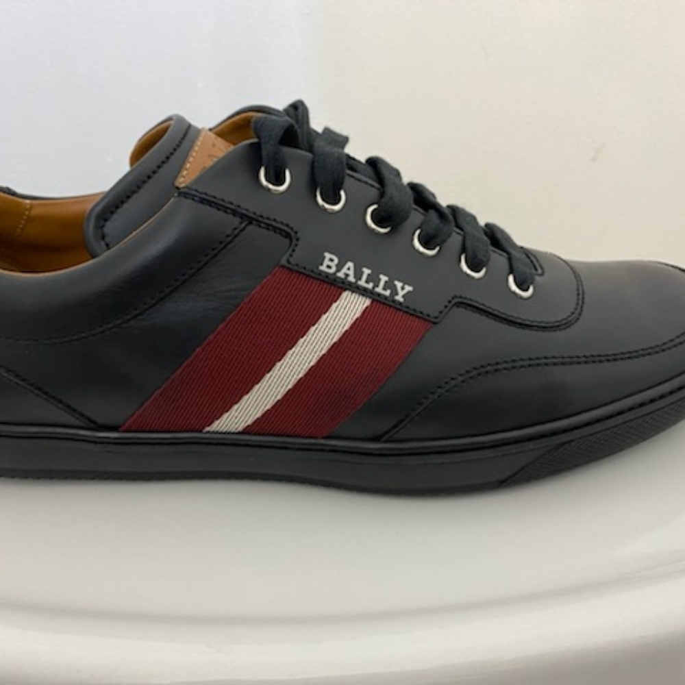 Black Bally Oriano Sneaker... BNWT - Picture 3 of 12